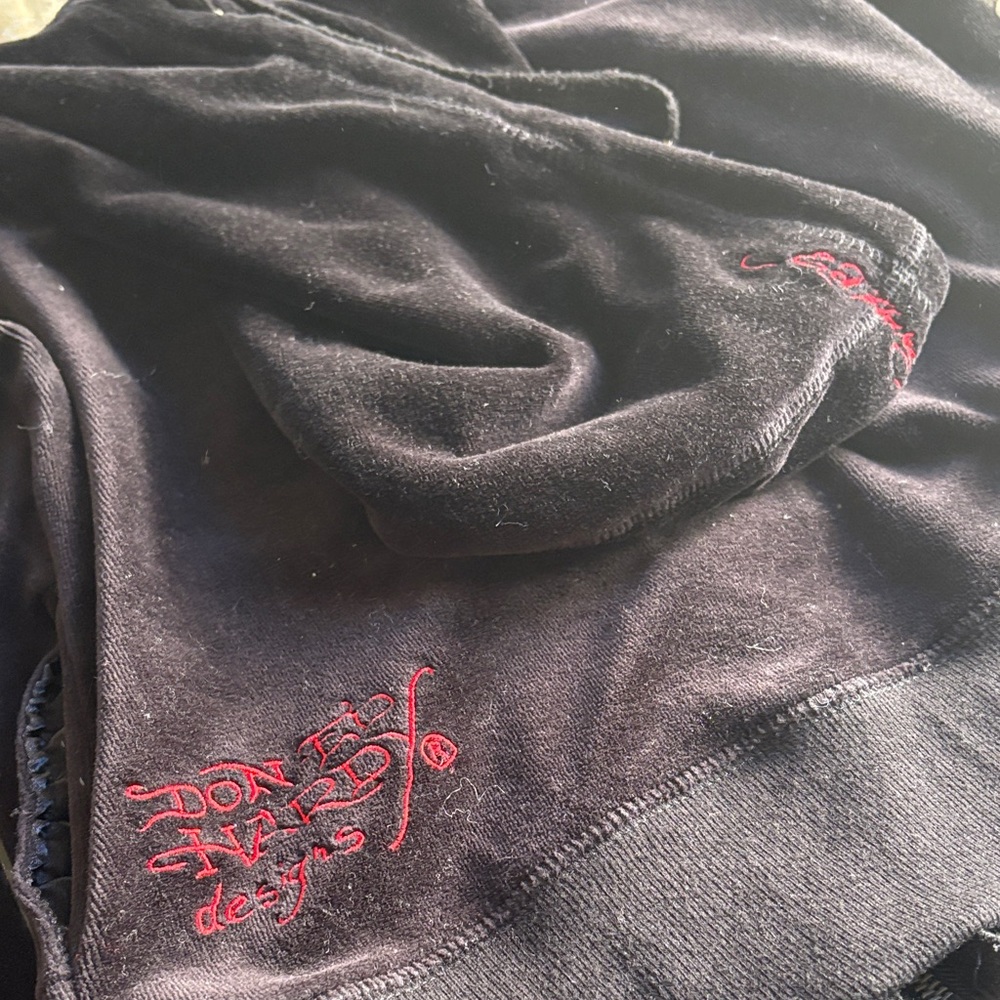 Ed Hardy soft Multicolor Graphic Zip-Up and joggers. - Picture 4 of 4